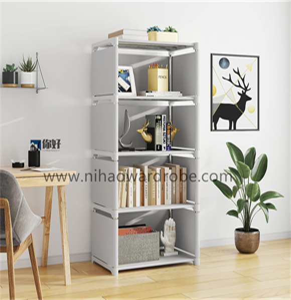 Shoe rack with cover